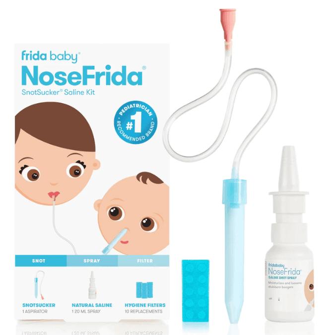 Frida Baby NoseFrida The Snotsucker Saline Kit, imazhi 1