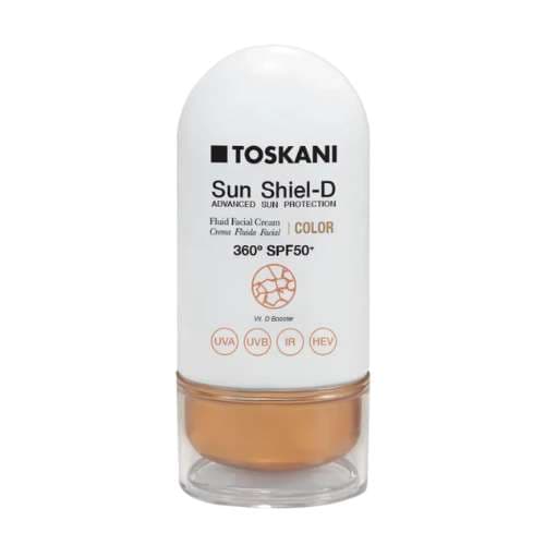 Toskani Sun Shiel-D Fluid Facial Cream Spf 50+ Color, imazhi 1