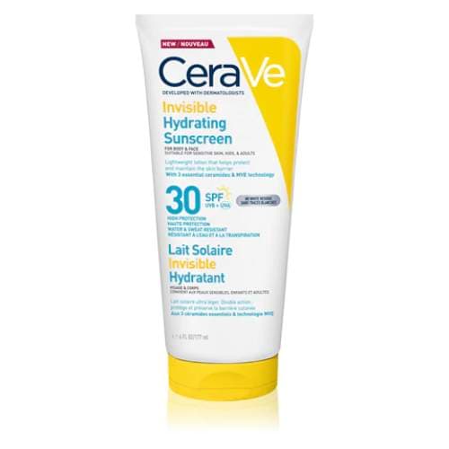 Cerave Invisible Hydrating Sunscreen For Body & Face Skin SPF 30, imazhi 1