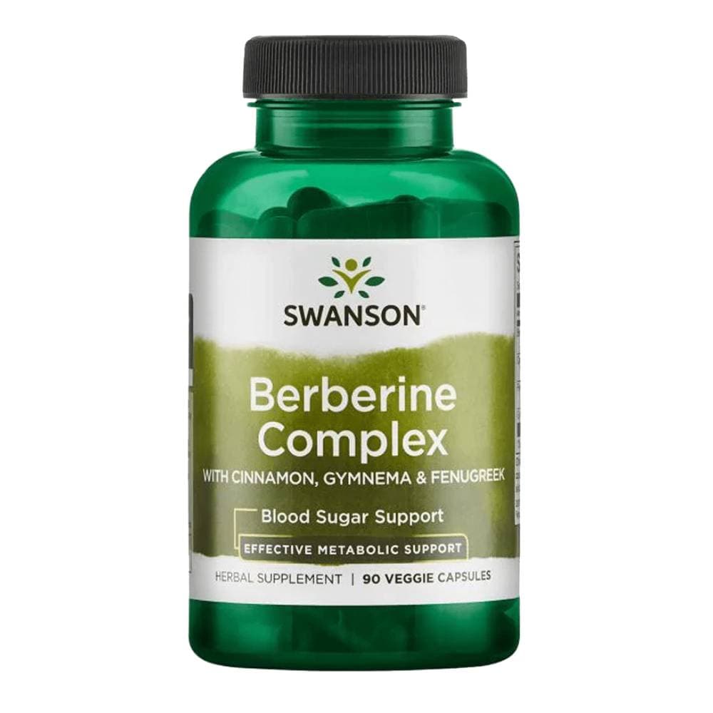 Swanson Berberine Complex With Cinnamon Gymnema & Fenugreek, imazhi 1