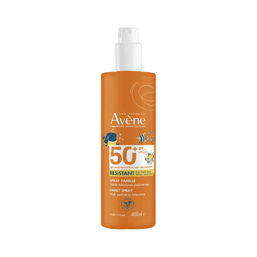 AVENE SOLAIRE RESISTANT FAMILY SPRAY SPF 50+ 400 ML, imazhi 1
