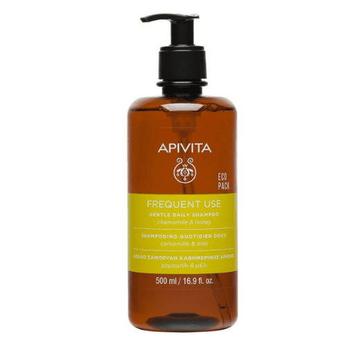 Apivita Frequent Use Gentle Daily Shampoo Chamomille & honey fl.500 ml, imazhi 1