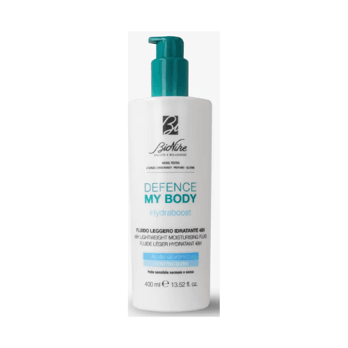 BIONIKE DEFENCE MY BODY HYDRABOOST 48H LIGHTWEIGHT MOISTURISING FLUID 400 ML, imazhi 1