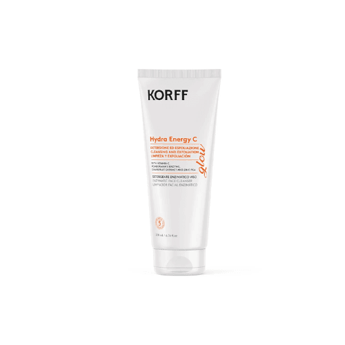 KORFF HYDRA ENERGY C GLOW CLEANSING AND EXFOLIATION ENZYMATIC FACE CLEANSER 200 ML, imazhi 1