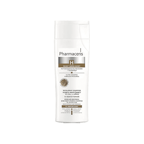 PHARMACERIS H-SENSITONIN DELICATE HAIR SOOTHING AND MOISTURIZING MICELLAR SHAMPOO X 250 ML, imazhi 1