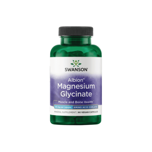 Swanson Albion Magnesium Glycinate x 90 vegan capsules, imazhi 1