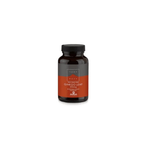 TERRA NOVA GINKGO LEAF 500 MG X 50 VEGETARIAN CAPSULES, imazhi 1