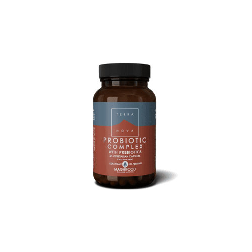 TERRA NOVA PROBIOTIC COMPLEX WITH PREBIOTICS X 50 CAPSULES, imazhi 1