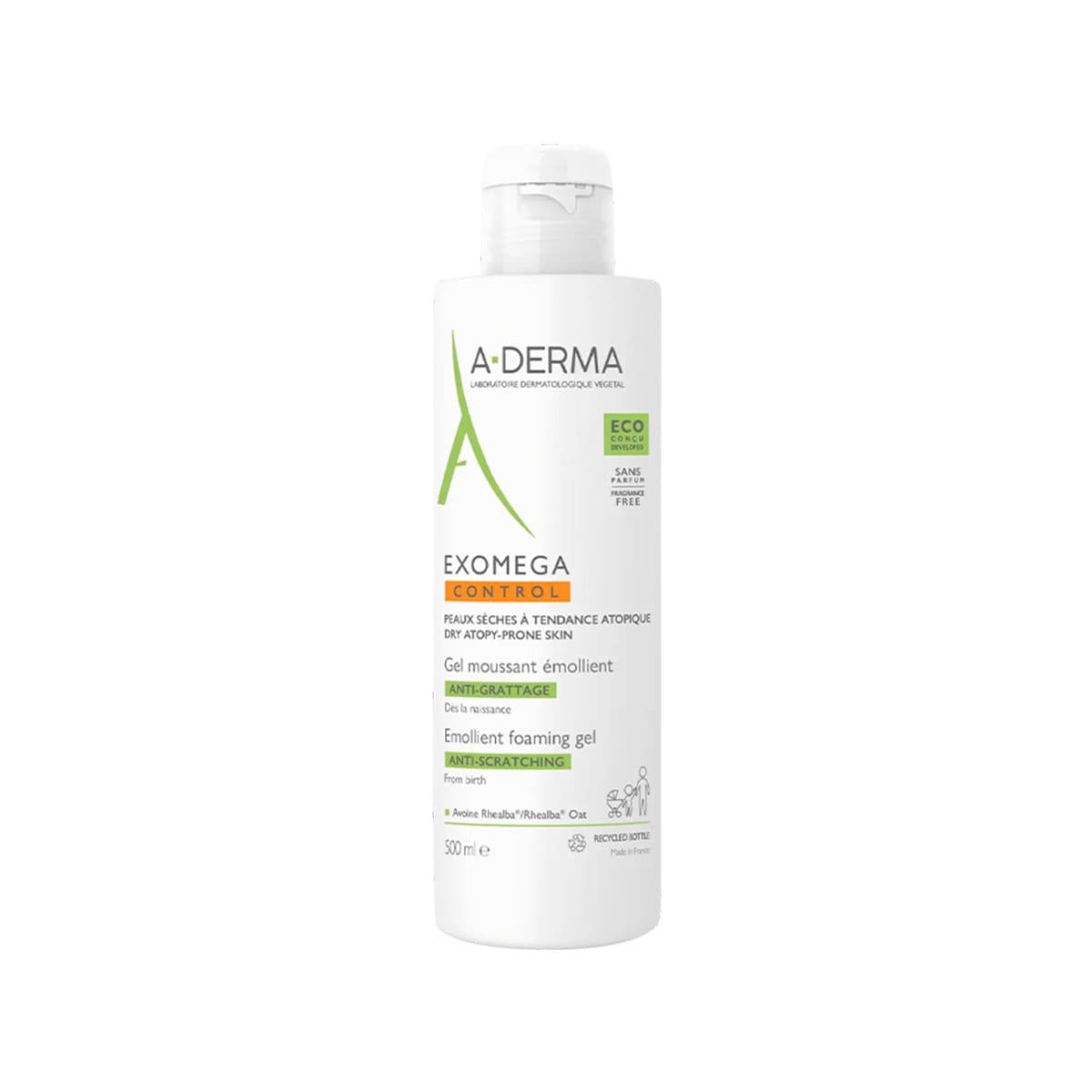 A-Derma - Exomega Control xhel shkumues për lëkura atopike, imazhi 1