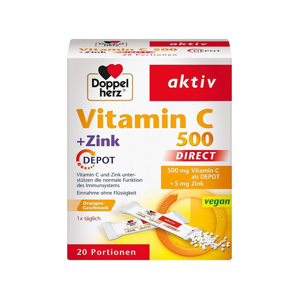 DoppelHerz - Direct Vitamin C & Zink Depot, imazhi 1