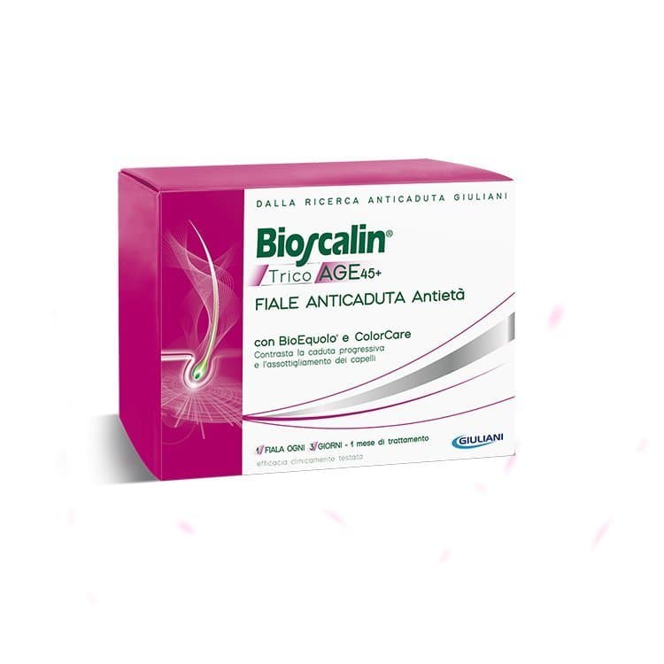 Bioscalin - TricoAGE 45+ampula kundër rënies së flokëve anti-age, imazhi 1