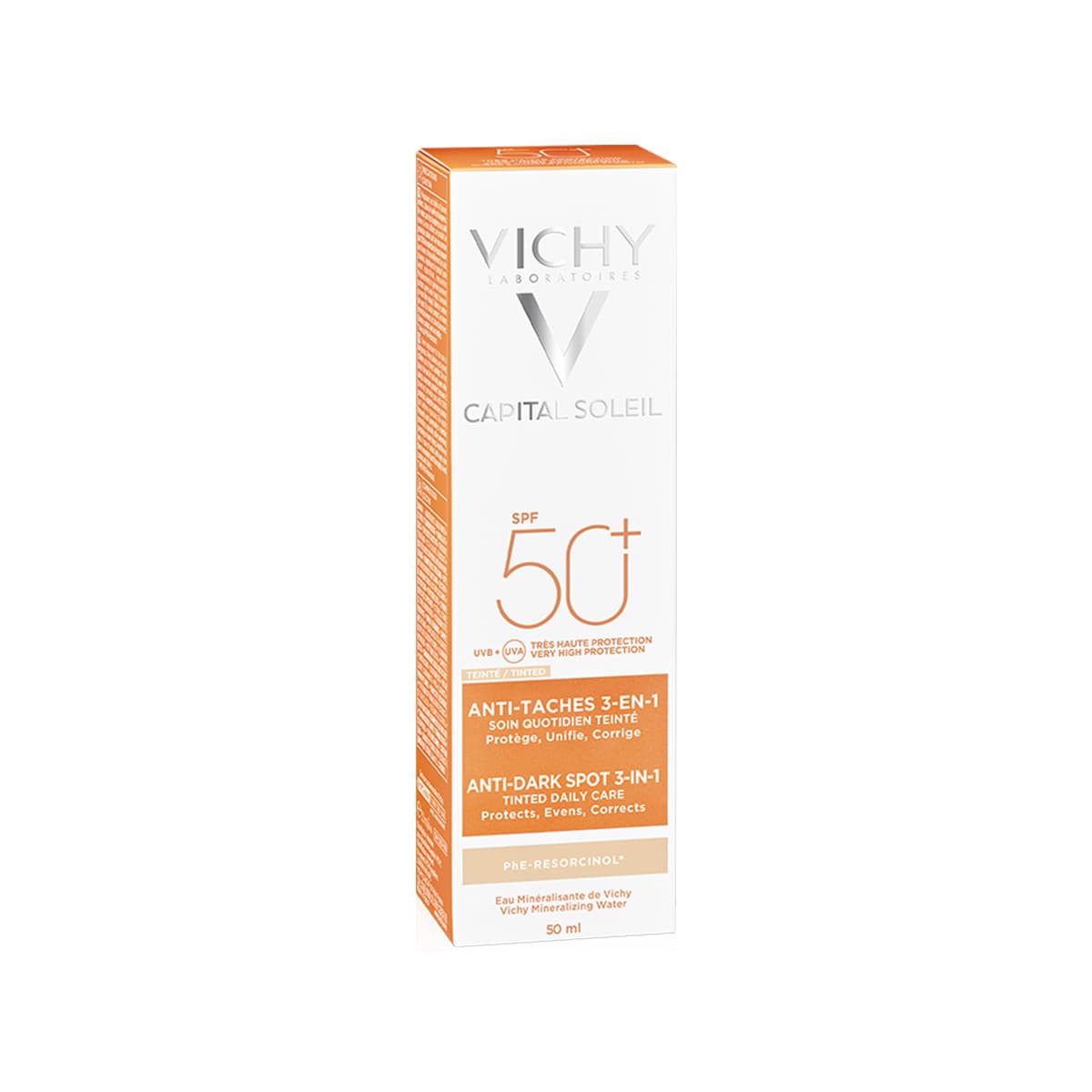 Vichy - Capital Soleil Mbrojtës kundër njollave me ngjyrë 3 në 1 (SPF 50+), imazhi 1