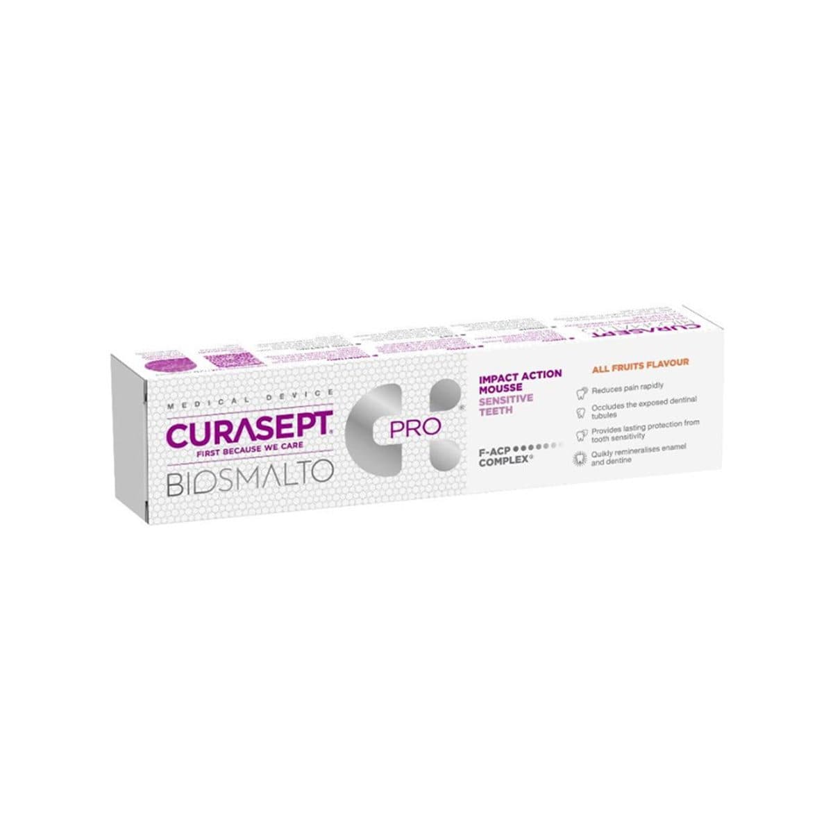 Curasept - Biosmalto Mousse Sensitive Teeth, imazhi 1