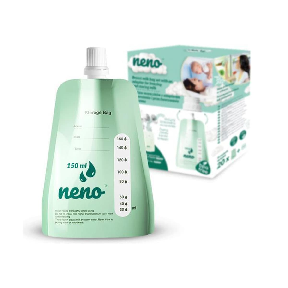 Neno - 20 Storage Bags + 1 Adapter, imazhi 1