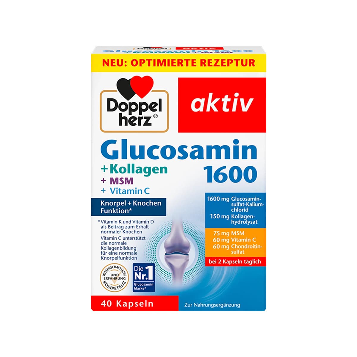 DoppelHerz - Glucosamine 1600, imazhi 1