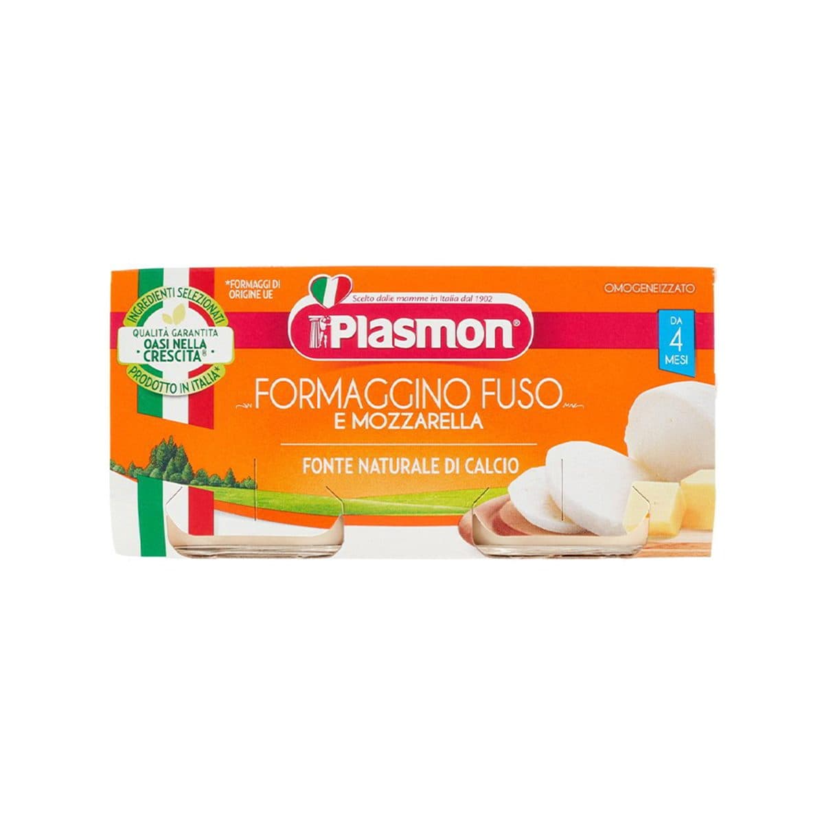Plasmon - Djathë i shkrirë dhe Mozzarella (6m+), imazhi 1
