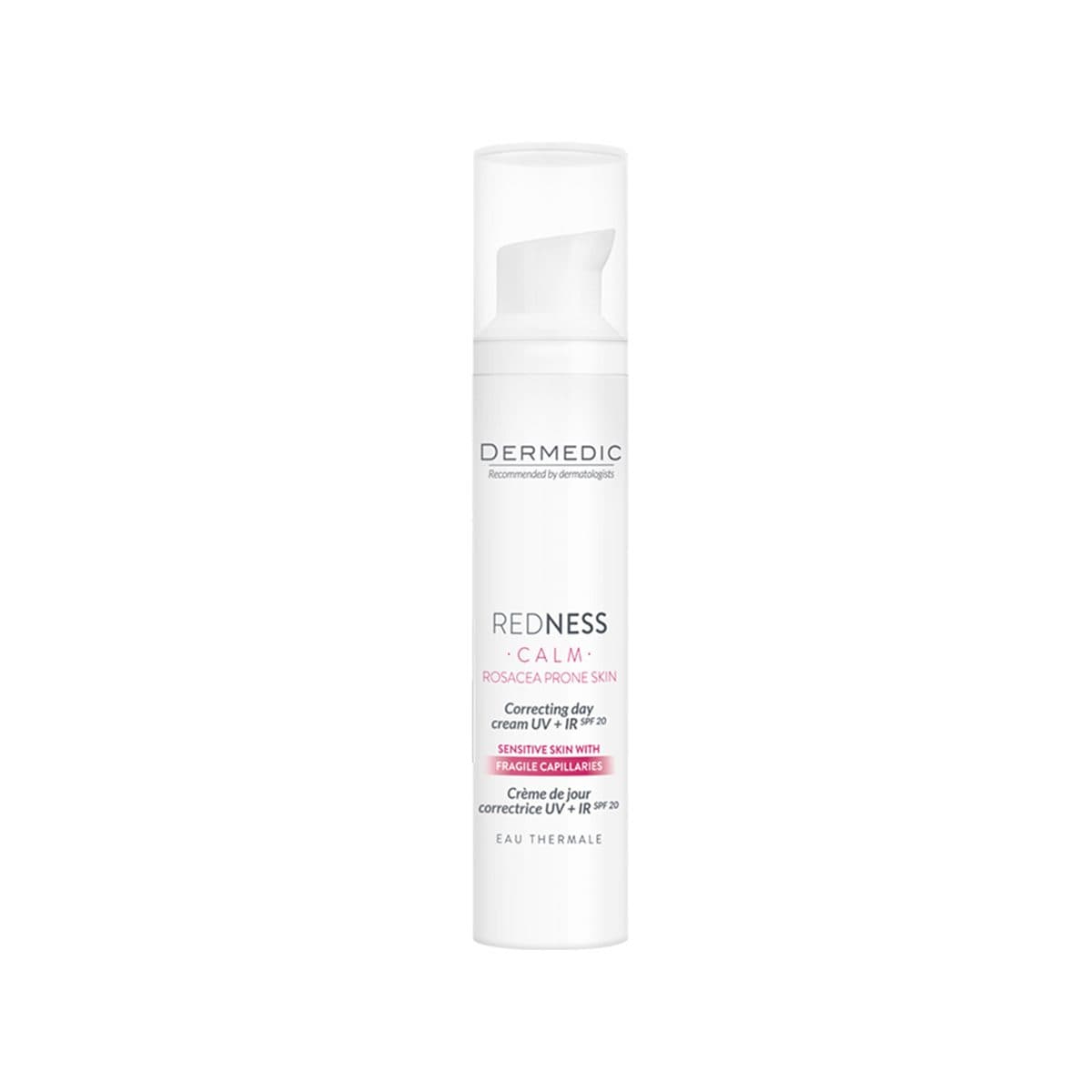 Dermedic - Redness Calm Rich Day Cream UV + IR (SPF 20), imazhi 1
