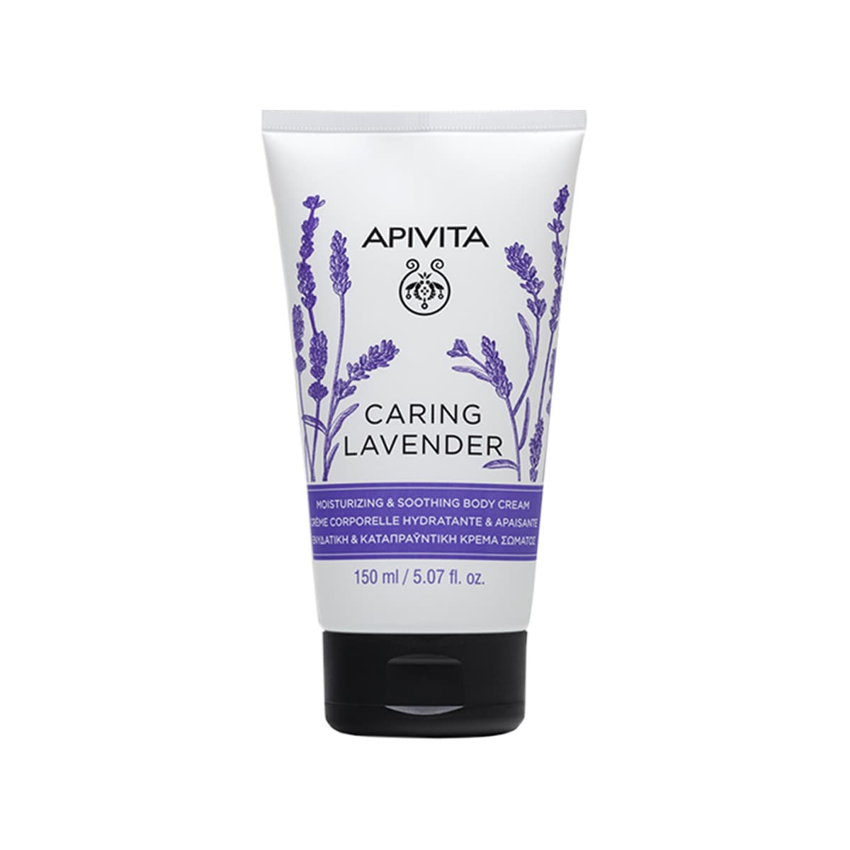 Apivita - Caring Lavender Moisturizing & Soothing Body Cream, imazhi 1