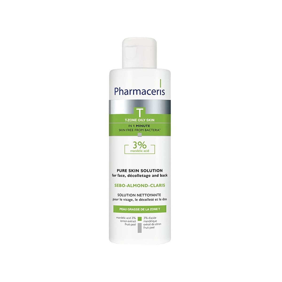 Pharmaceris - Sebo-Almond-Claris Bacteriostatic Solution, imazhi 1