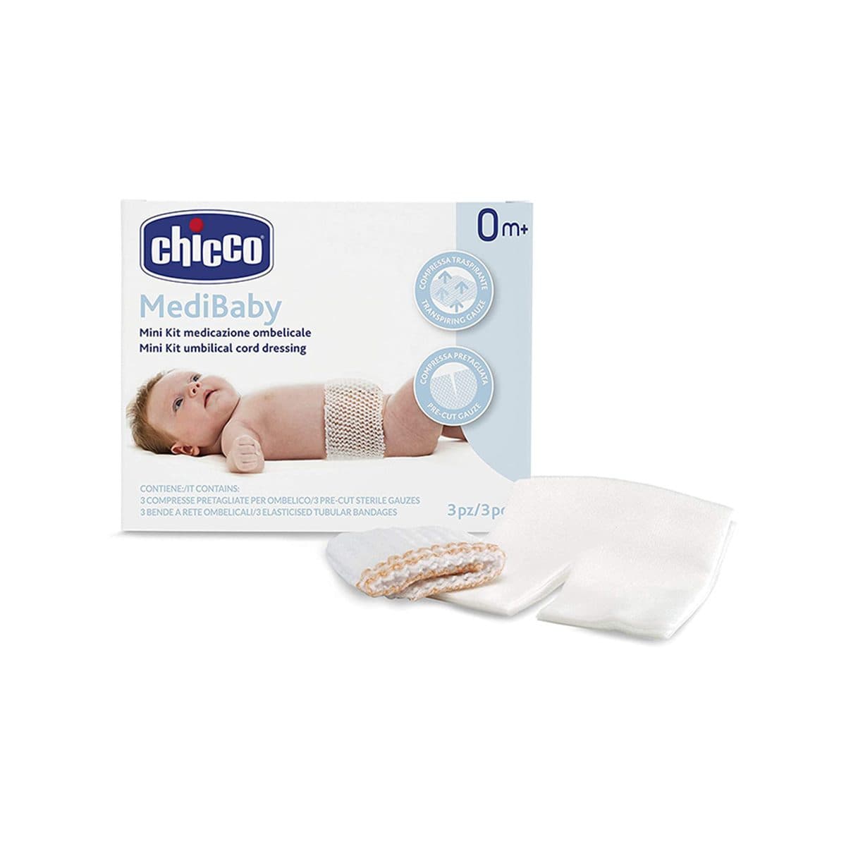 Chicco - MediBaby Mini Kit Umbilical Cord Dressing, imazhi 1