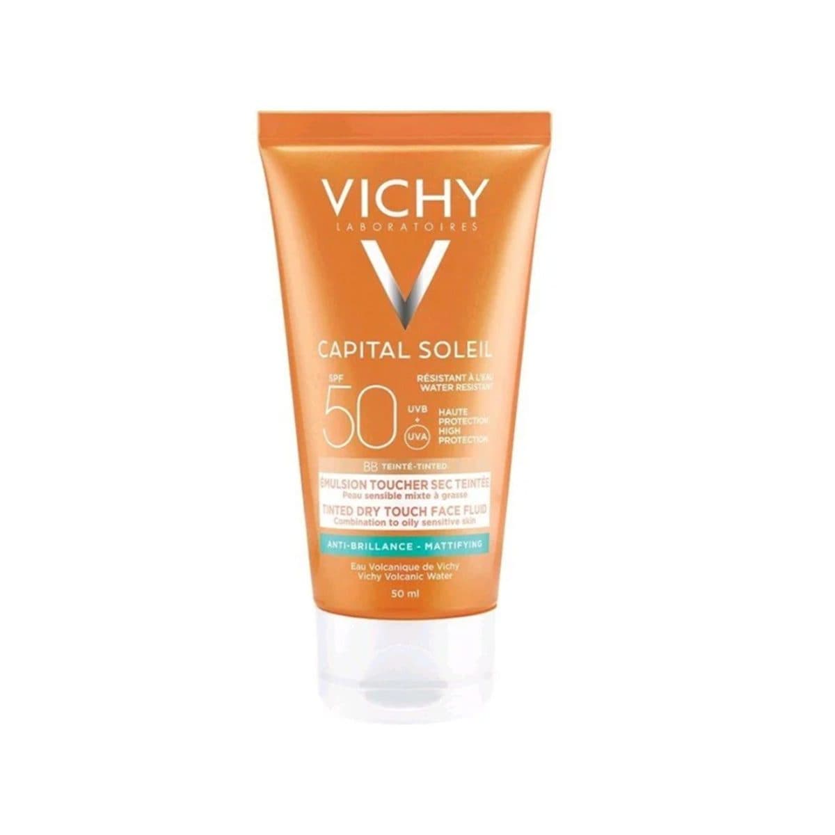 Vichy - Capital Soleil Tinted Dry Touch Face Fluid (SPF 50+), imazhi 1