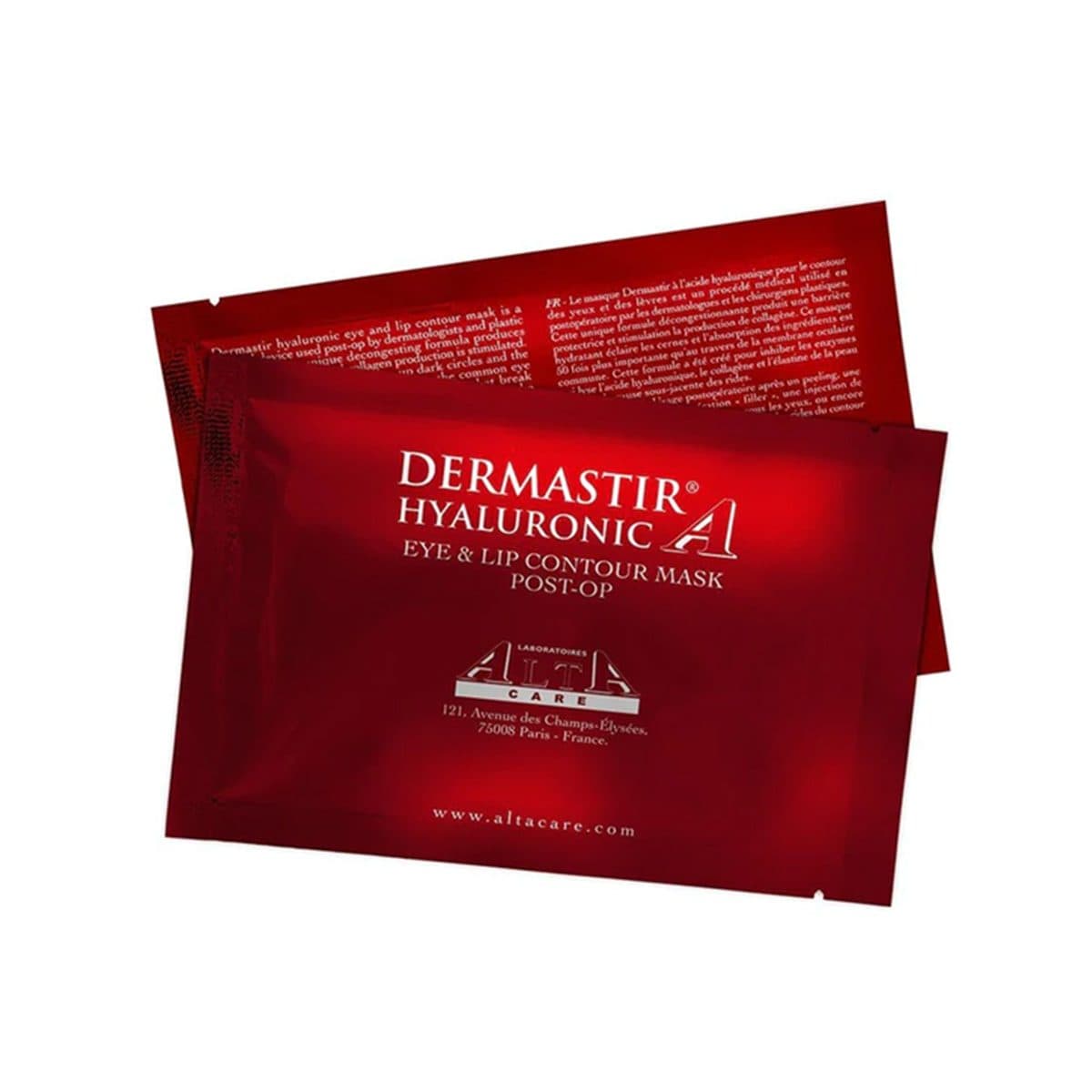 Dermastir - Hyaluronic Post-Op Mask Eye Lip Contour, imazhi 1