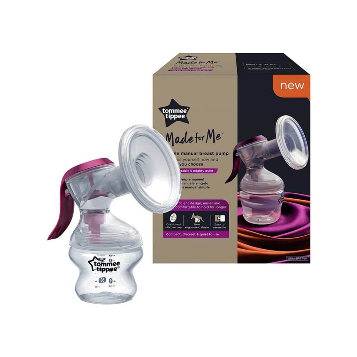 Tommee Tippee - Pompë Gjiri Manuale, imazhi 1