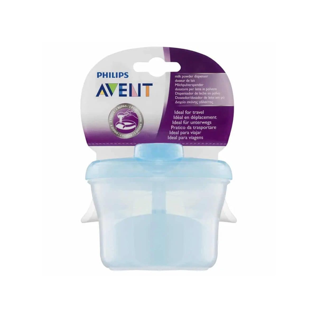 Avent - Kuti për qumështin pluhur (Blu), imazhi 1