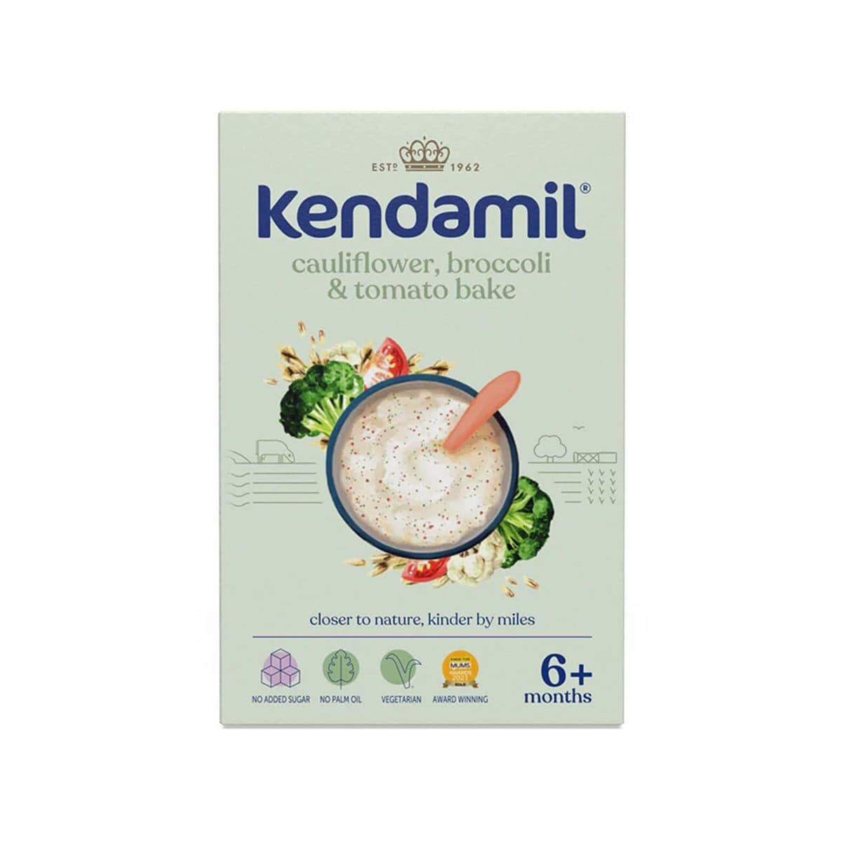 Kendamil - Cauliflower, Broccoli & Tomato Bake (6m+), imazhi 1