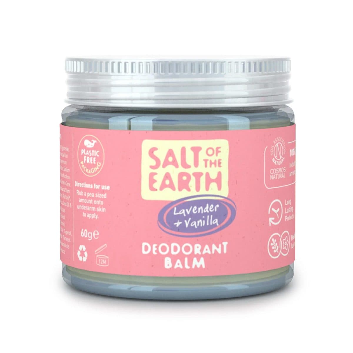 Salt of the Earth - Lavender & Vanilla Natural Deodorant Balm, imazhi 1