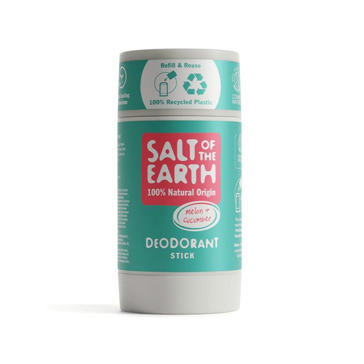 Salt of the Earth - Melon & Cucumber Natural Deodorant Stick, imazhi 1