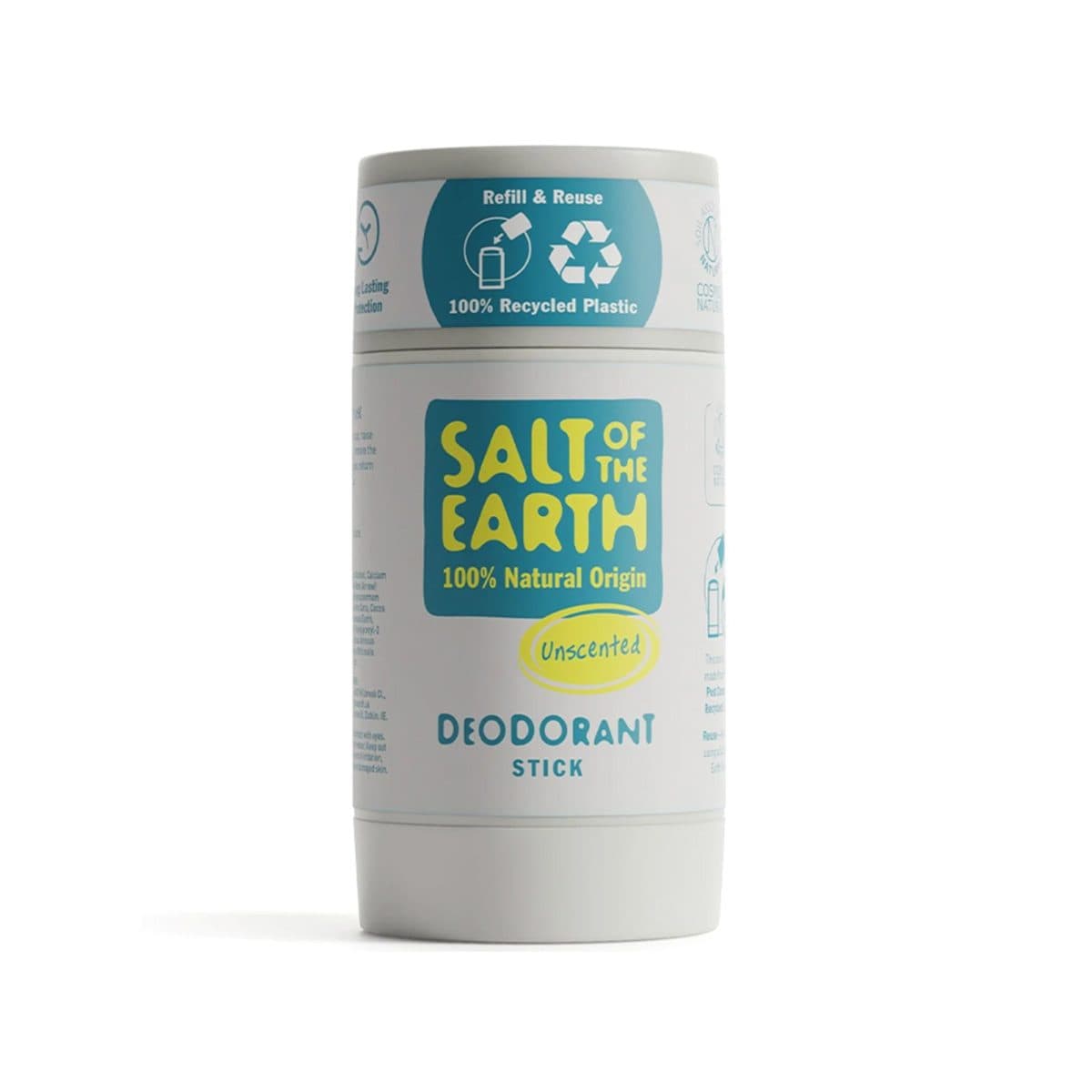 Salt of the Earth - Unscented Natural Deodorant Stick, imazhi 1