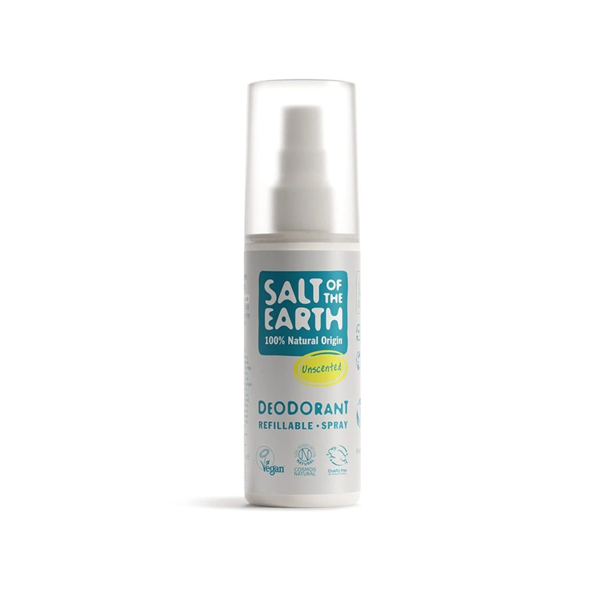 Salt of the Earth - Unscented Natural Deodorant Spray, imazhi 1