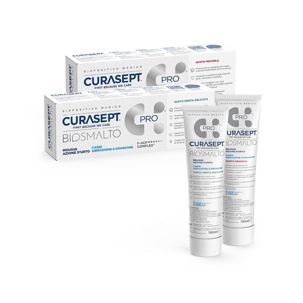 Curasept - Bismalto Mousse Caries Abrasion & Erosion, imazhi 1
