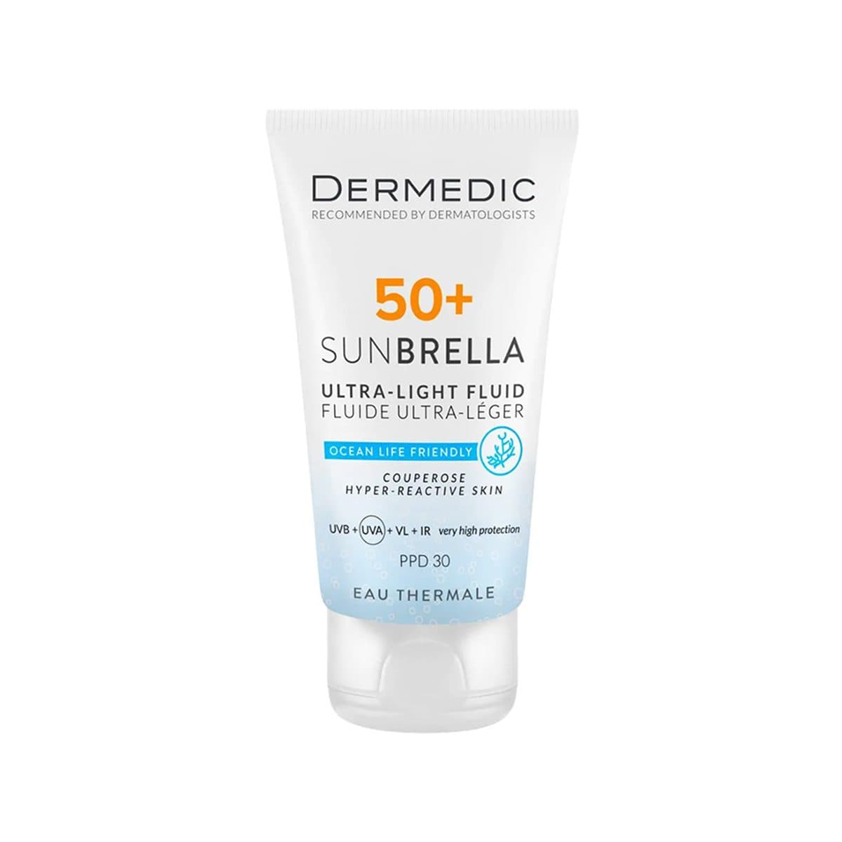 Dermedic - Sunbrella Ultra-Light Fluid Couperose Skin (SPF 50+), imazhi 1