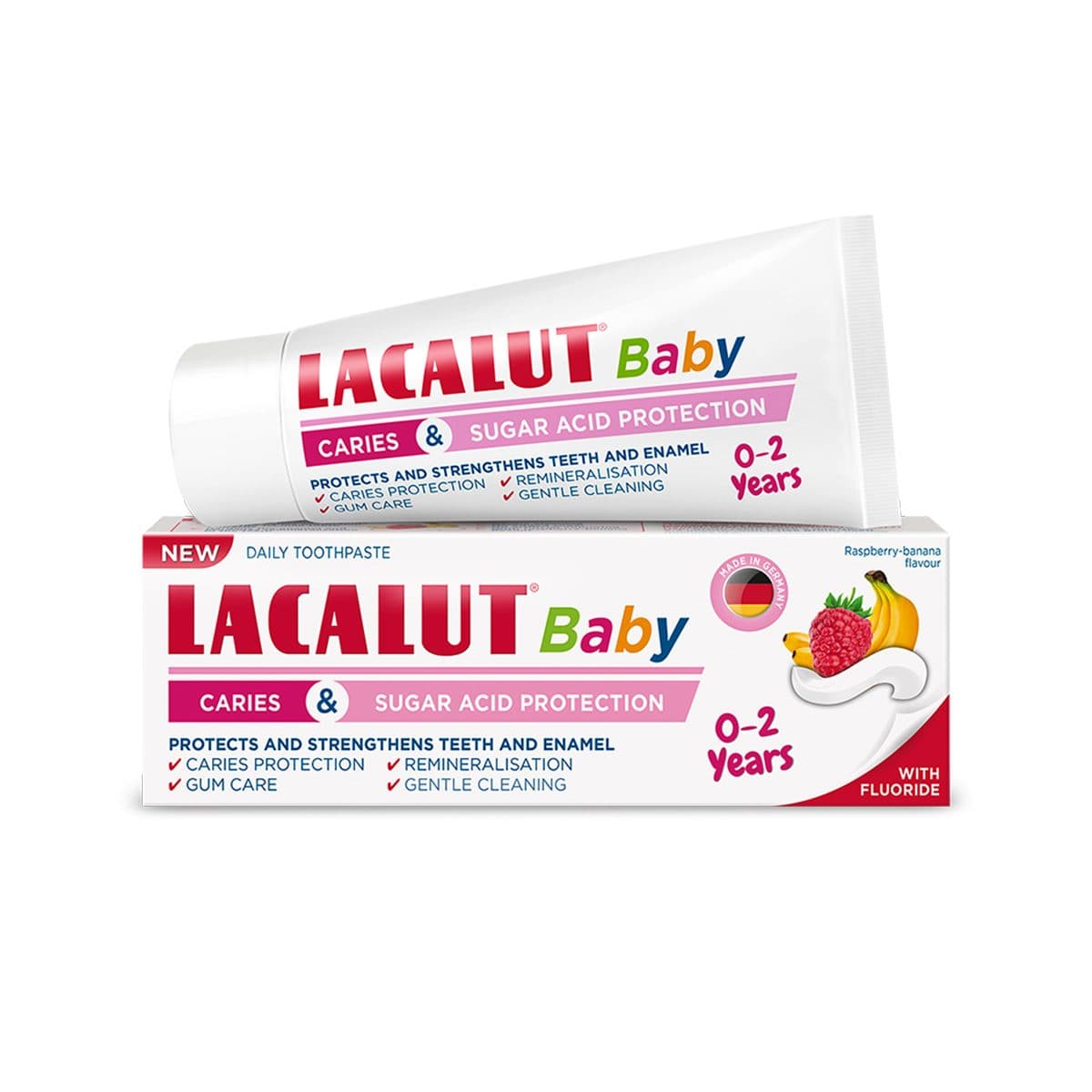 Lacalut - Baby Caries & Sugar Acid Protection (0-2 vjeç), imazhi 1