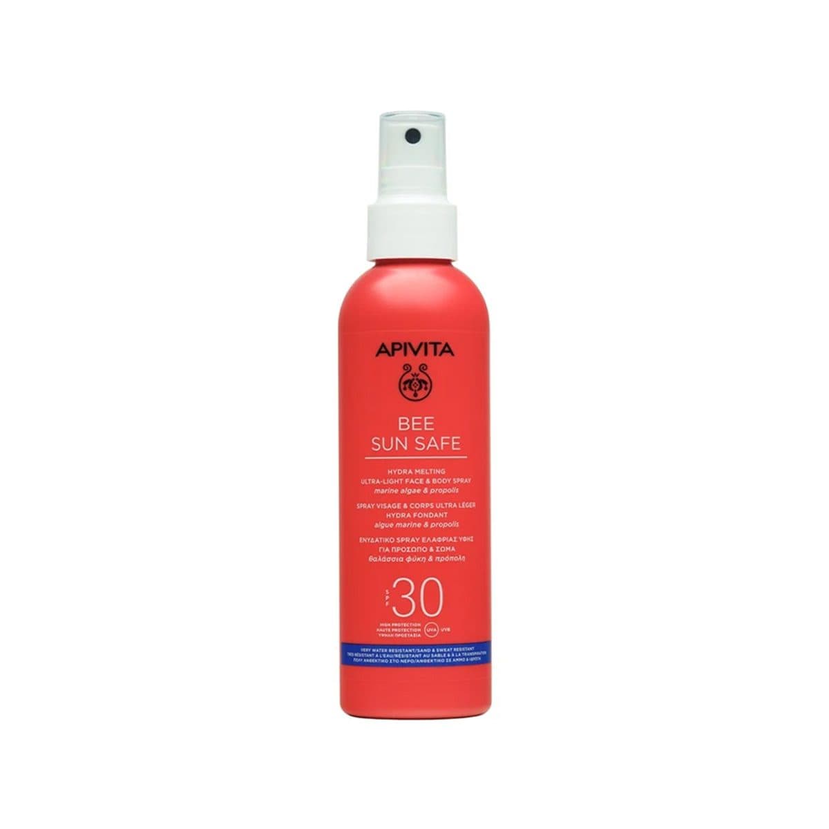 Apivita - Bee Sun Safe Ultra-Light Face & Body Spray (SPF 30), imazhi 1