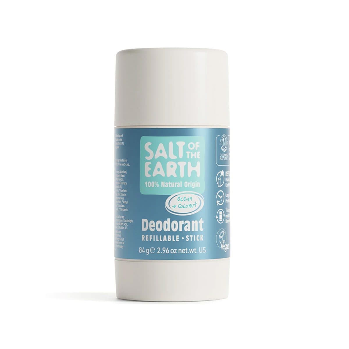 Salt of the earth - Ocean & Coconut Natural Deodorant Stick, imazhi 1