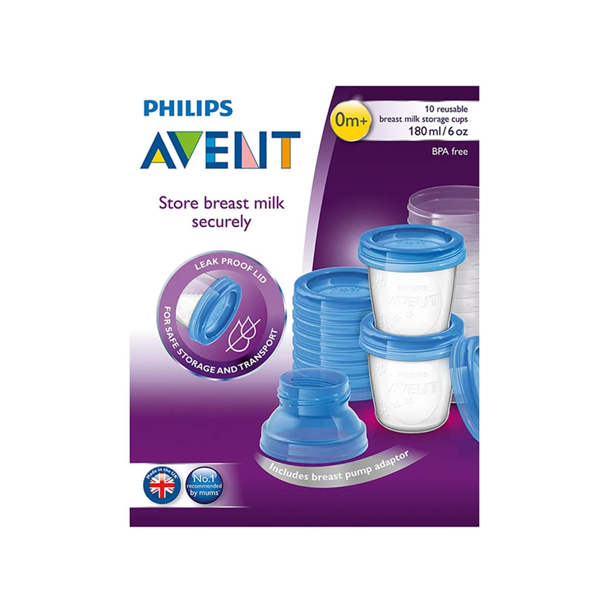Philips Avent - Breast Milk Storage Containers, imazhi 1