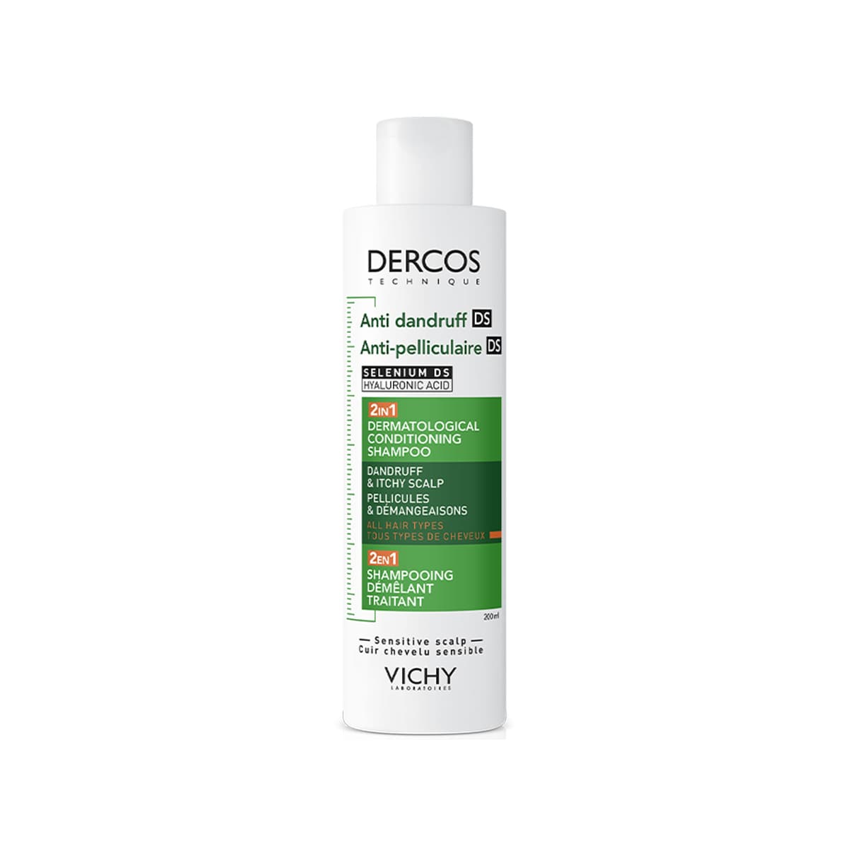 Vichy - Dercos Anti Dandruff 2in1 Conditioning Shampoo, imazhi 1
