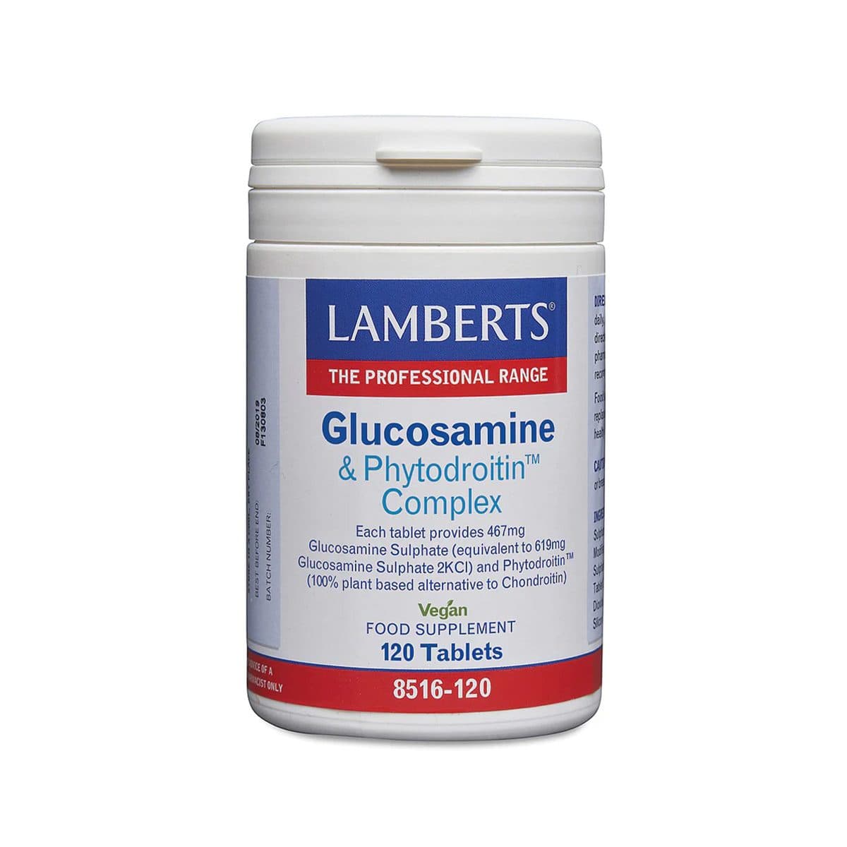 Lamberts - Glucosamine & Phytodroitin Complex, imazhi 1