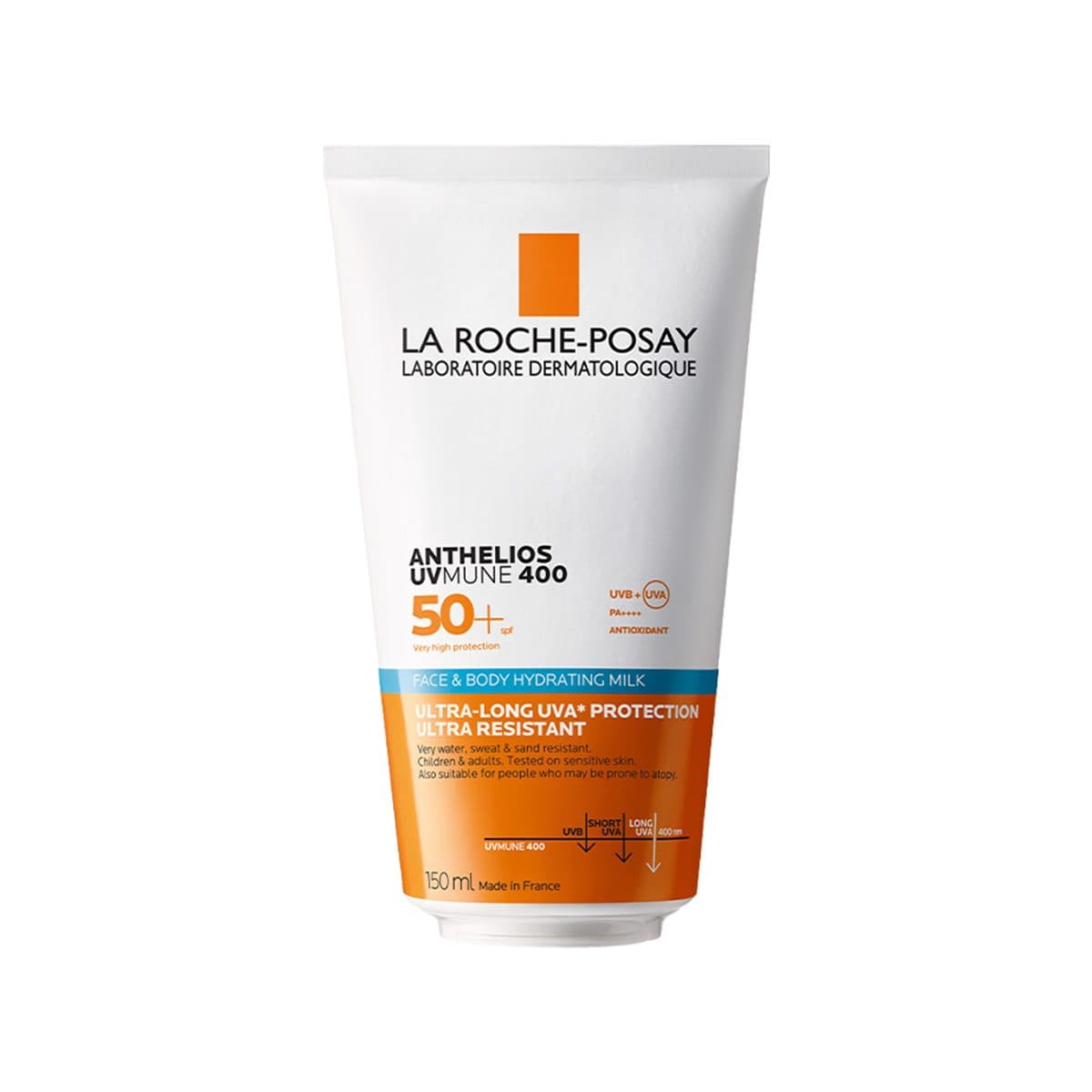 La Roche Posay - Anthelios UVMune 400 Face & Body Hydrating Milk (SPF 50+), imazhi 1