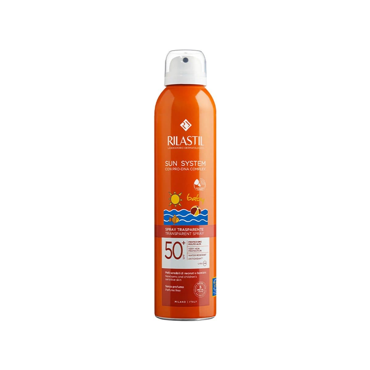 Rilastil - Sun System Baby Transparent Spray (SPF 50+), imazhi 1