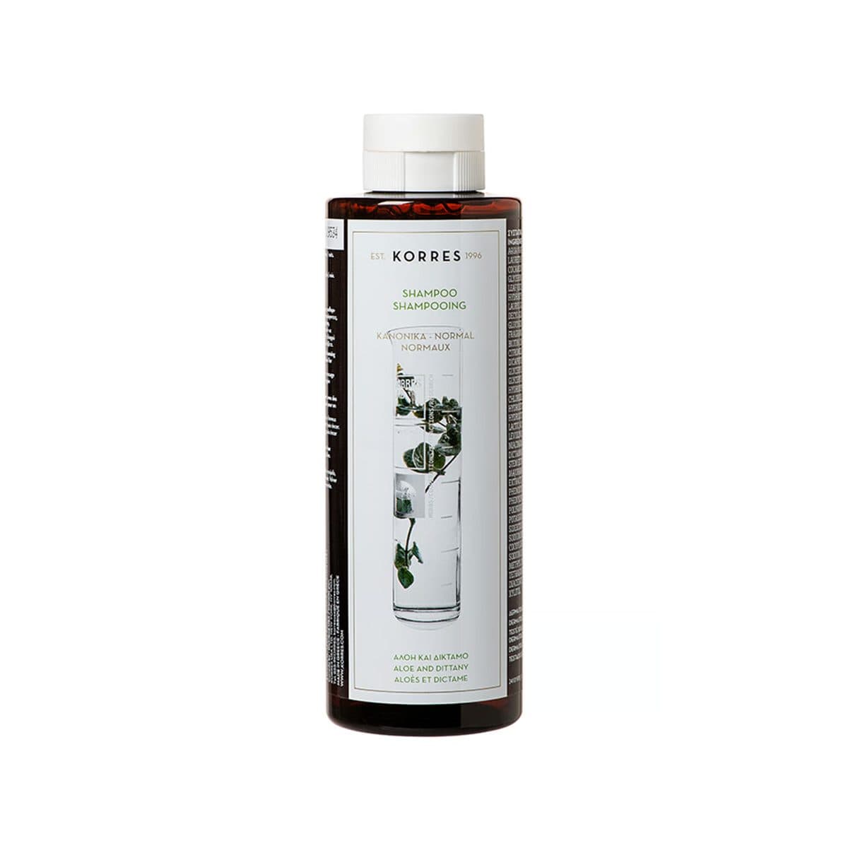 Korres - Aloe & Dittany Shampoo for normal hair, imazhi 1