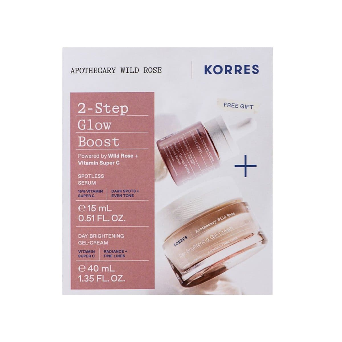 Korres - Apothecary Wild Rose Brightening Expert Duo Set, imazhi 1