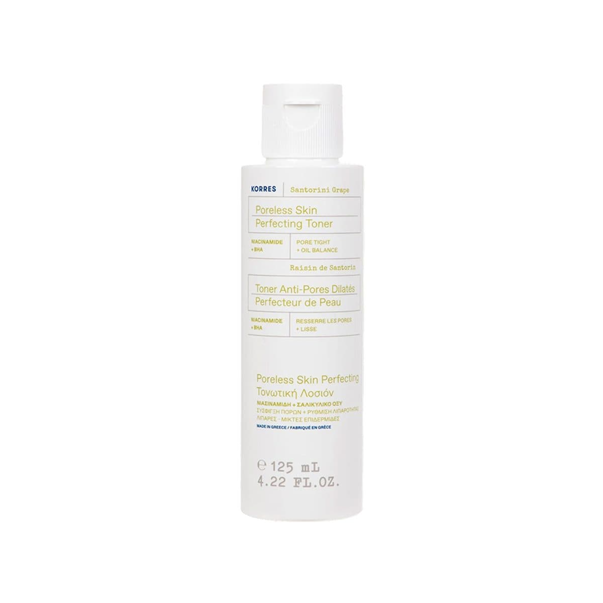 Korres - Santorini Grape Poreless Skin Perfecting Toner, imazhi 1