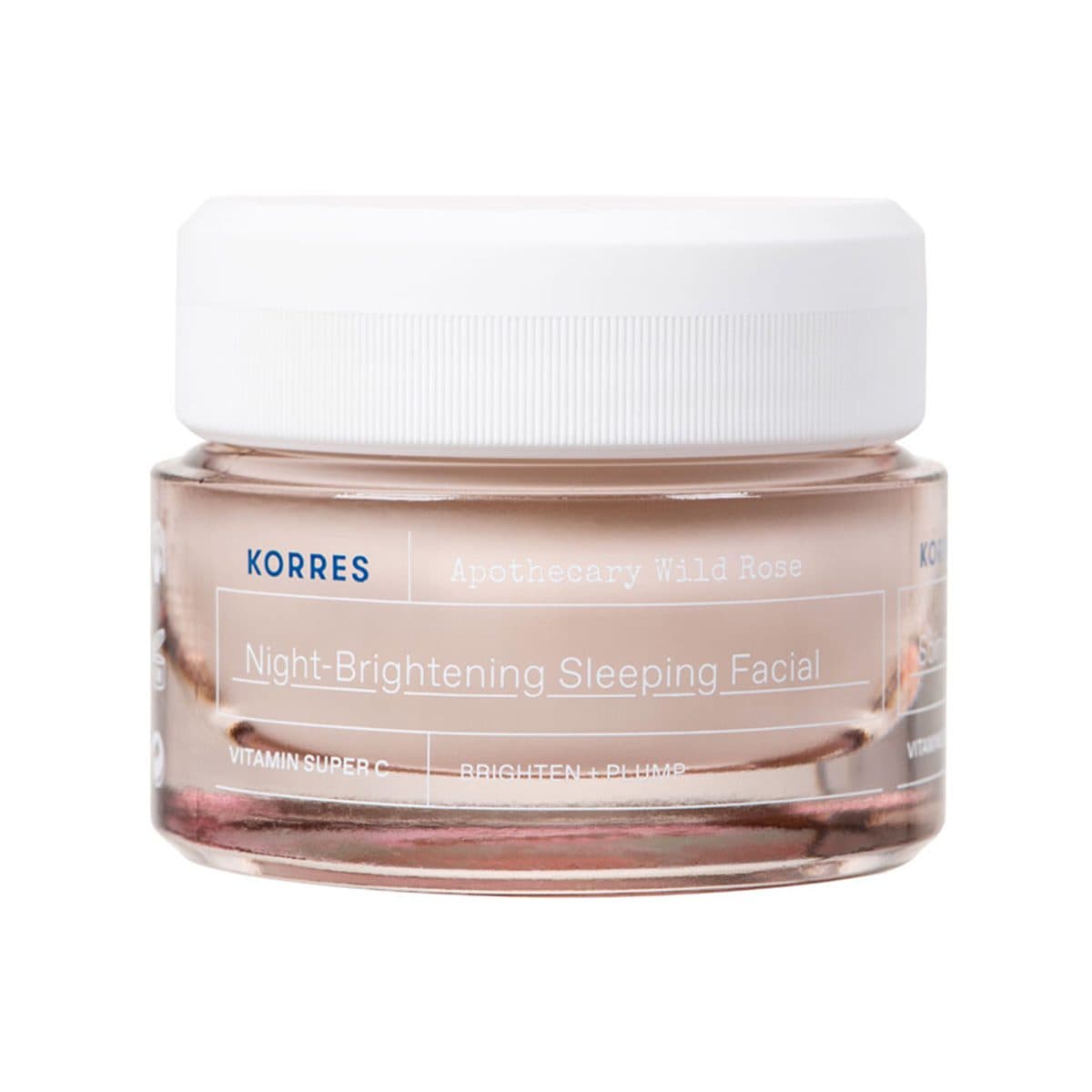 Korres - Wild Rose Night-Brightening Sleeping Cream, imazhi 1