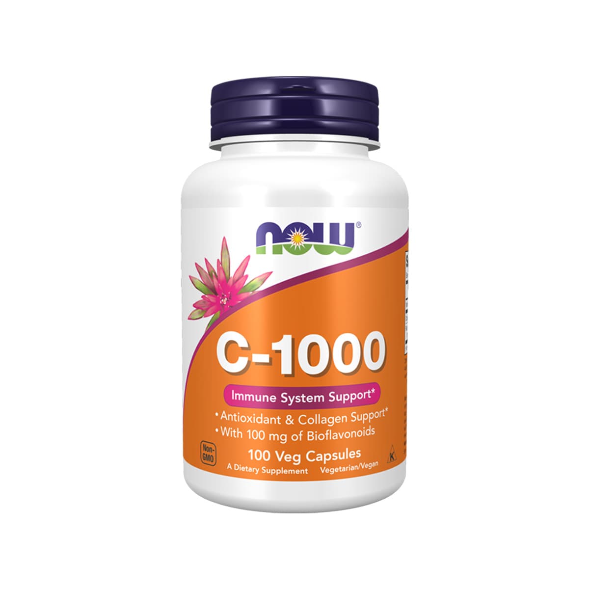 Now- Vitamin C 1000 Veg Capsules, imazhi 1
