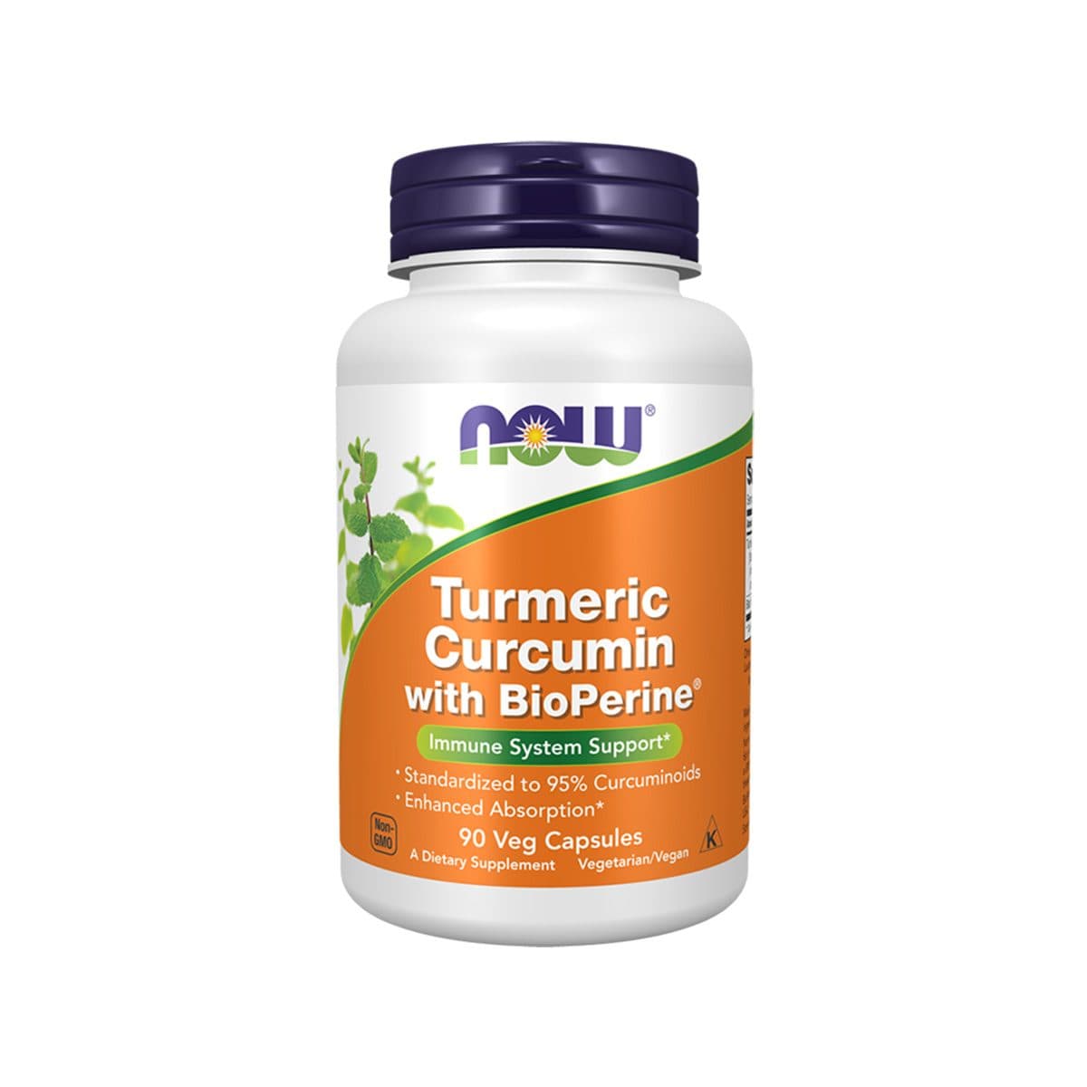 Now - Turmeric Curcumin with BioPerine, imazhi 1
