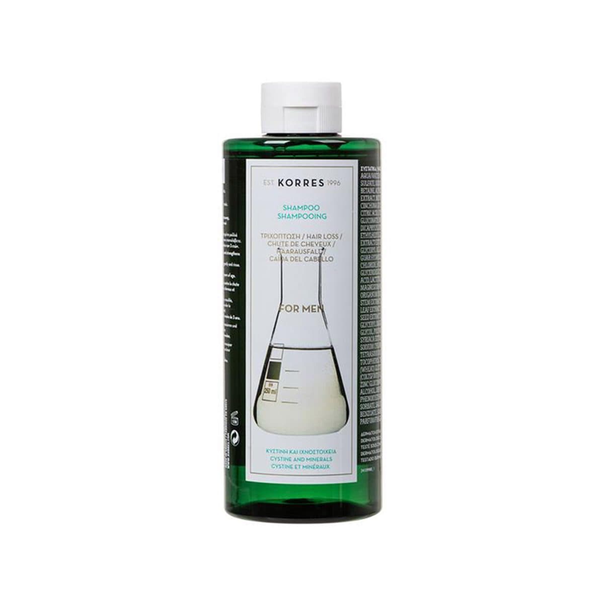 Korres - Cystine & Mineral Shampoo for Men, imazhi 1